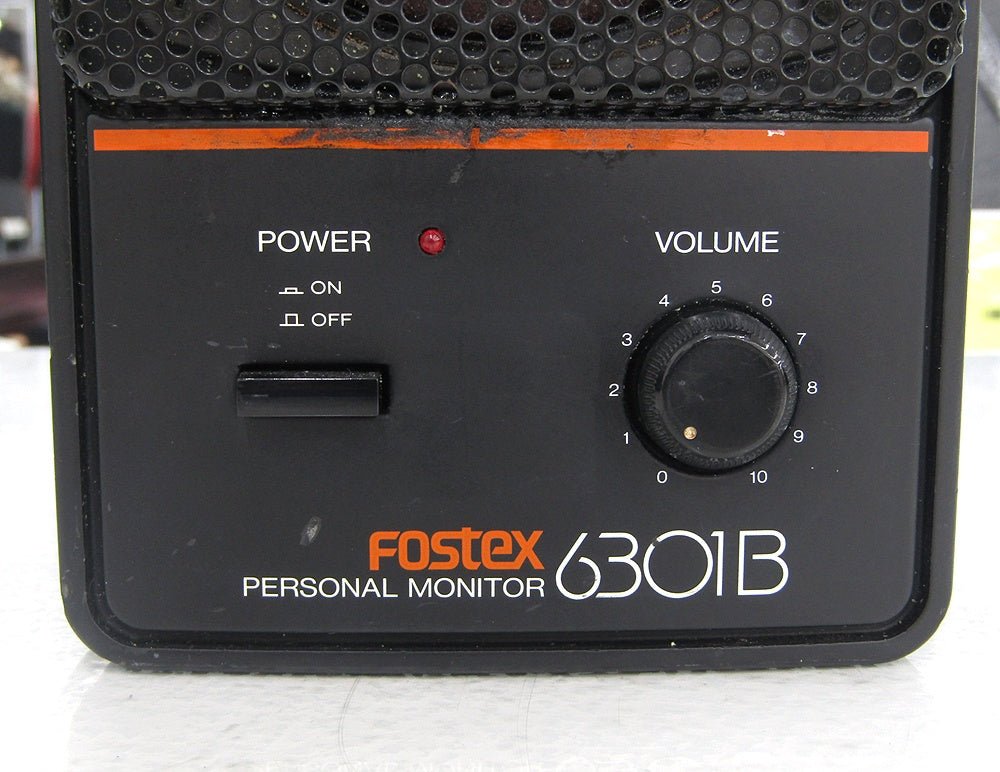 FOSTEX フォステクス アンプ内蔵小型スピーカー パーソナルモニター 6301B ※ネット凹み有 - 安心保証・業界最安値の販売 福助